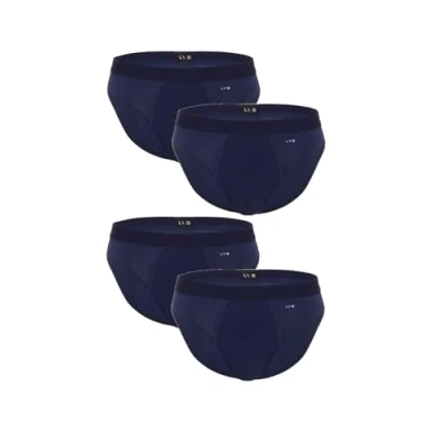 Abbildung von LVB Slip Multipack Herren x4 , Blau 7/XXL