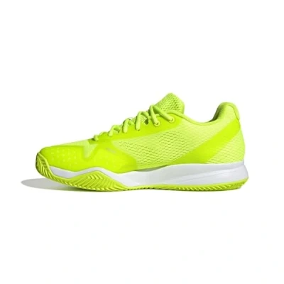 Abbildung von adidas Performance Courtflash Speed 2 Tennisschuh für Sandplätze, Herren, Größe: 41 1/3, Lucid lemon/core black/ftwr white Kunststoff/textil