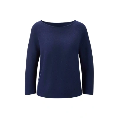 Abbildung von Madeleine IN Modischer Kurzform Strickpullover, Damen, Größe: 34, Midnight blue