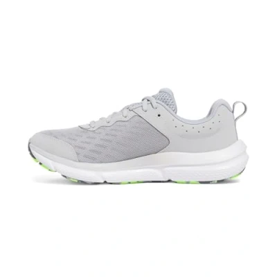 Abbildung von Under Armour Herren UA Charged Assert 10 Laufschuhe, Mod Gray/Mod Gray/Hyper Green