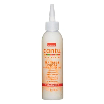 Abbildung von Cantu Sheabutter Teebaum &amp; Jojoba Hair Scalp Oil 180ml