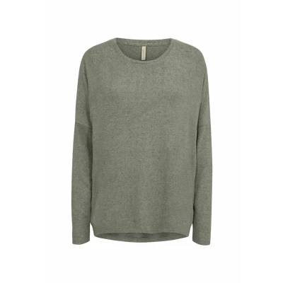 Abbildung von Soyaconcept Langarmshirt, Damen, Größe: Medium, Misty melange