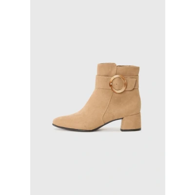 Abbildung von Marco Tozzi Stiefelette, Damen, Größe: 42, Beige Schuhe