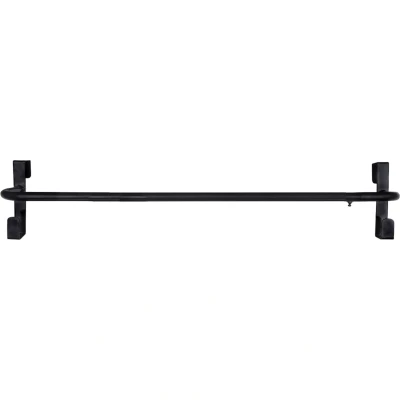 Abbildung von Waldhausen Deckenhalter für Boxentür Schwarz 76 111cm