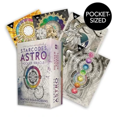 Abbildung von Starcodes Astro Pocket Oracle: A 56 card Deck and Guidebook