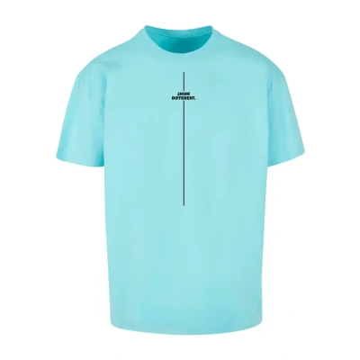 Abbildung von Merchcode Think Different Heavy Tshirt print, Herren, Größe: XL, Berylblue
