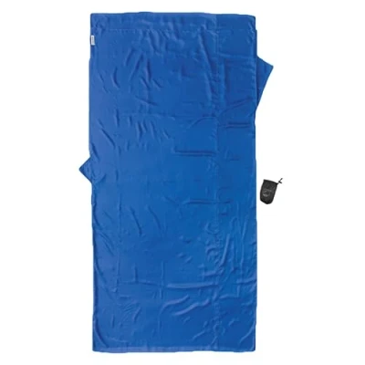 Abbildung von Cocoon Hüttenschlafsack aus Seide, Dunkelblau, 94&quot;x46&quot;