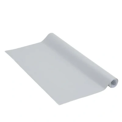 Abbildung von Venilia Klebefolie Wolkengrau Hellgrau Uni Matt Grau Hellgrau, 45cm x 2m selbstklebende Möbel Folie, Dekofolie, Tapete, Küchenfolie PVC ohne Phthalate Made in EU