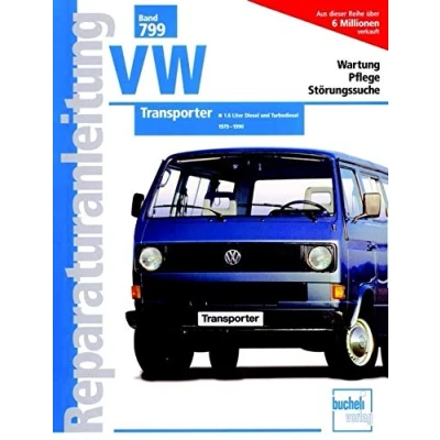 Abbildung von VW Transporter T3 / Bus: Mit 1,6 Liter Dieselmotor und Turbodieselmotor (Reparaturanleitungen)