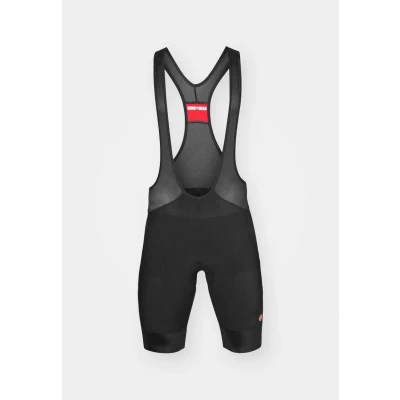Abbildung von CASTELLI Men&#039;s Endurance 3 BIBSHORT Shorts, Schwarz Weiss, L