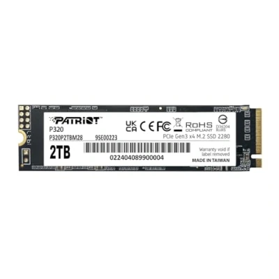 Abbildung von Patriot P320 2TB Interne SSD NVMe PCIe Gen 3x4 M.2 2280 Solid State Drive P320P2TBM28