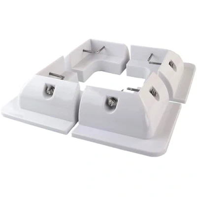 Abbildung von Offgridtec ABS Eckprofil Set Light Duty weiß 150x150mm, 1 Stück, 006530