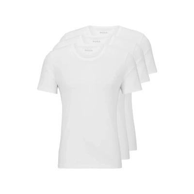 Abbildung von BOSS Herren Rn 3p Co T Shirt, White 100, XL EU