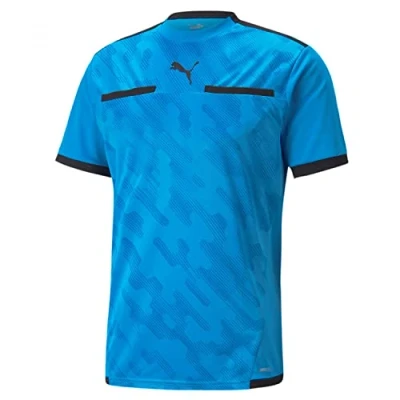 Abbildung von Puma LIGA Tshirt print, Herren, Größe: XL, Blauschwarz