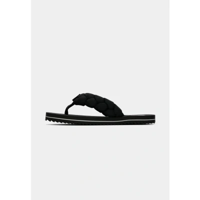 Abbildung von Tommy Jeans Thong Beach Zehentrenner, Damen, Größe: 39, Black Schuhe