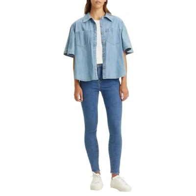 Abbildung von Levi&#039;s 720 HIGH RISE Super Skinny Jeans Fit, Damen, Größe: 28x30, This is love stone