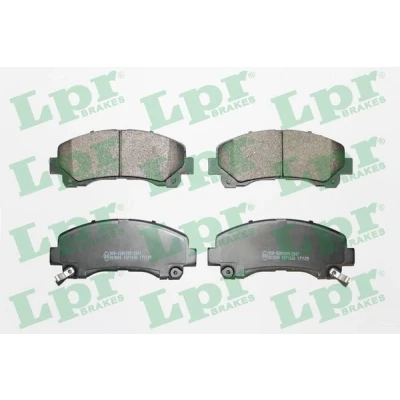 Abbildung von LPR 05P1630 Bremsbelagsatz ISUZU: D Max 1 Pickup, II Pickup