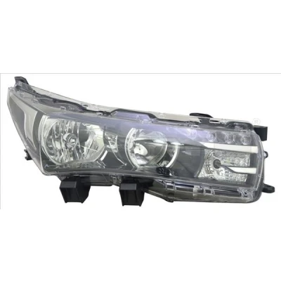 Abbildung von TYC 20 15049 06 2 Scheinwerfer rechts H11/HB3, LED mit Tagfahrlicht für Rechtsverkehr Elektromotor,