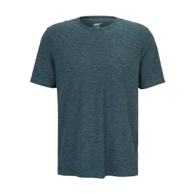 Abbildung von Joy Sportswear Vitus Herren Sportshirt mit Rundhalsausschnitt und normaler Passform, Kurzarm Shirt Für Sport Freizeit 50, Monument Melange