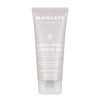 Abbildung von Man Cave Hinoki WOOD Shower GEL Duschgel, Größe: 200 ml,