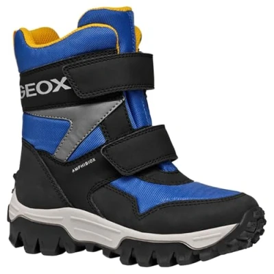 Abbildung von Geox Himalaya BOY ABX Snowboot/Winterstiefel für Kinder, Größe: 29, Royal/black Schuhe