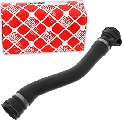 Abbildung von FEBI BILSTEIN 49255 Kühlerschlauch rechts unten EPDM (Ethylen Propylen Dien Kautschuk), Kunststoff mit Schnellkupplungen BMW: 3 Coupe, Saloon