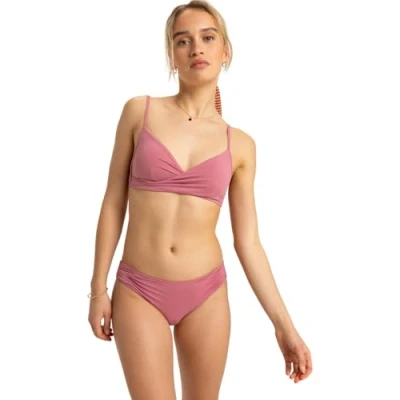 Abbildung von Roxy Classics Bikinihose, Damen, Größe: Large, Heather rose