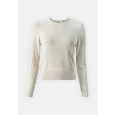 Abbildung von ONLY Onlvenice LIFE Oneck Strickpullover, Damen, Größe: XS, Whitecap gray
