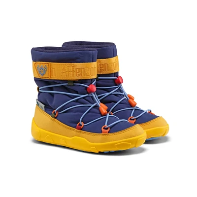 Abbildung von Affenzahn Snowy Snowboot/Winterstiefel für Kinder, Größe: 22, Dunkelblau Schuhe