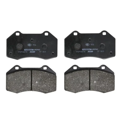 Abbildung von FERODO RACING FCP1667H Bremsbelagsatz RENAULT: MEGANE 2, CLIO 3, ALFA ROMEO: MiTo, ABARTH: 500 / 595 695 Hatchback, Punto