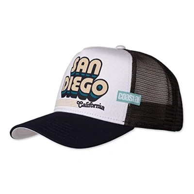 Abbildung von Coastal Trucker SAN Diego Cap, Größe: One Size, White navy
