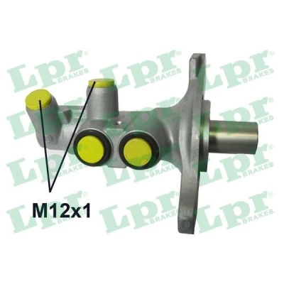 Abbildung von LPR 6173 Hauptbremszylinder 20,64 Aluminium 12 X 1 (2)
