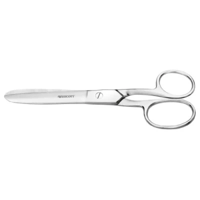 Abbildung von Westcott E 30872 00 Ganzstahl Schere Steel runde Spitze, 17cm/7&quot;