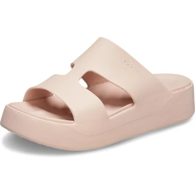 Abbildung von Crocs Damen Getaway Plateau H Strap Sandalen, Quarzfarben, 34/35 EU