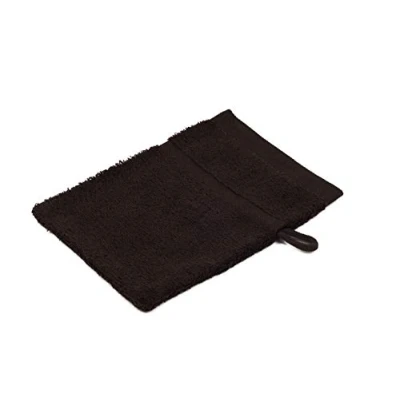 Abbildung von Gözze Waschhandschuh, 4er Set, Weich und Saugfähig, 100% Baumwolle, 16 x 21 cm Schoko