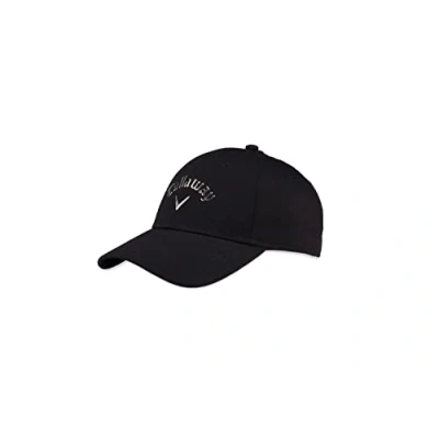 Abbildung von Callaway Damen Standard Liquid Metal Black OSFM Mütze, schwarz/Gunmetal, Einheitsgröße