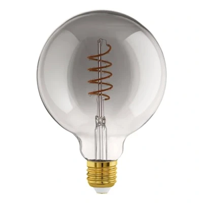 Abbildung von Eglo 110087 LED Filament Leuchtmittel E27 Decorative Spirale schwarz transparent L:17cm Ø:12.5cm dimmbar 2000K