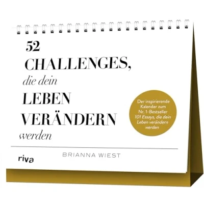Abbildung von 52 Challenges, die dein Leben verändern werden: Der inspirierende Kalender zum Nr. 1 Bestseller 101 Essays, werden.