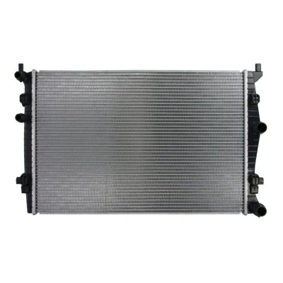 Abbildung von NRF 58398 Kühler, Motorkühlung Aluminium 650 438 22 Kühlrippen gelötet SEAT: Leon III ST, ST Box Body / Estate, Hatchback