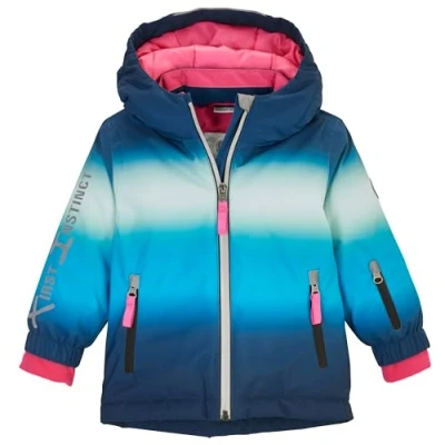 Abbildung von first instinct by killtec Kinder Skijacke/Funktionsjacke mit Kapuze und Schneefang FISW 37 MNS SKI JCKT, hell stahlmint, 110/116, 42540 000