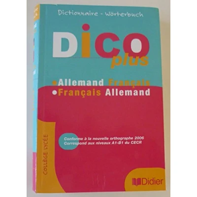 Abbildung von Dicoplus Dictionnaire bilingue Allemand / Français Livre: