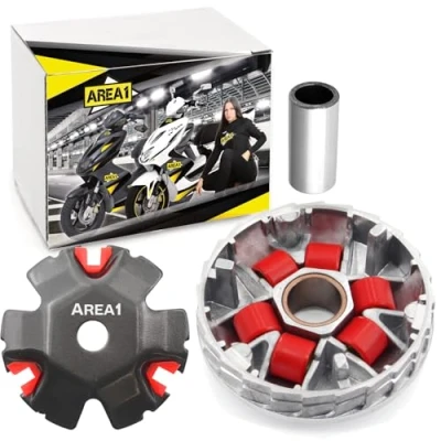 Abbildung von Area1 Tuning Variomatik für 50ccm China 4 Takt Motorroller (139QMB/QMA) Kompatibel mit BT49QT RS AGM Motors Explorer Flech Tech Yiying Wangye Zhej Alpha AJS