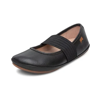 Abbildung von Camper Right KIDS Riemchenballerina für Kinder, Größe: 25, Black Schuhe