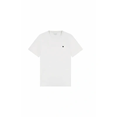 Abbildung von Wrangler SIGN OFF Tshirt basic, Herren, Größe: Small, Vintage white