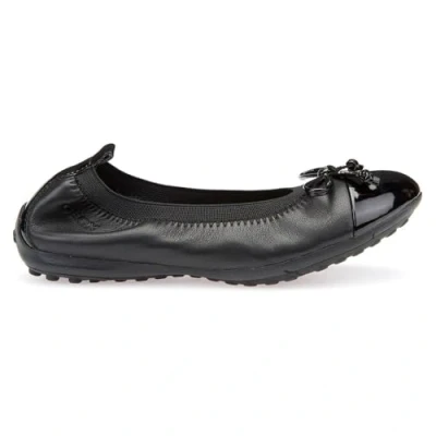 Abbildung von Geox Mädchen J Piuma Bal.F Ballerinas, Schwarz,34 EU