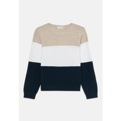 Abbildung von Name it Nkmvohan Strickpullover für Kinder, Größe: 146/152, Island fossil