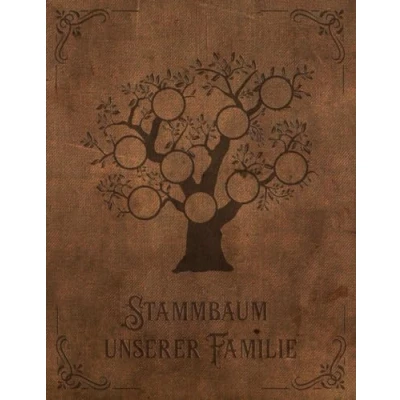 Abbildung von Stammbaum unserer Familie: Buch für Hobby Ahnenforschung mehrere Generationen, Familien Stammbaum, Ahnentafel und Familiengeschichte ... mit Datenblätter &amp; Rechercheprotokolle