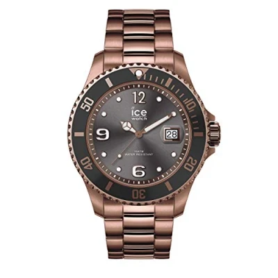 Abbildung von ICE Watch steel Bronze Braune Herrenuhr mit Metallarmband 016767 (Large)