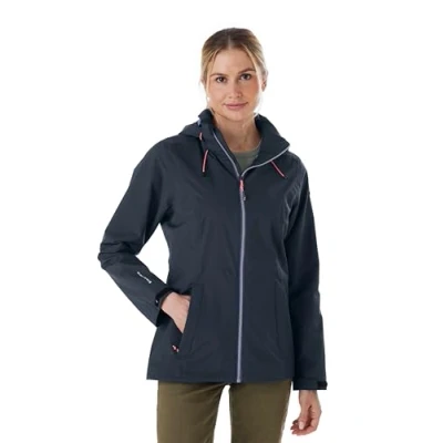 Abbildung von killtec Damen Regenjacke/Funktionsjacke wasserdicht mit Kapuze Regenjacke OOKS 1, nachtblau, 50, 43767 000