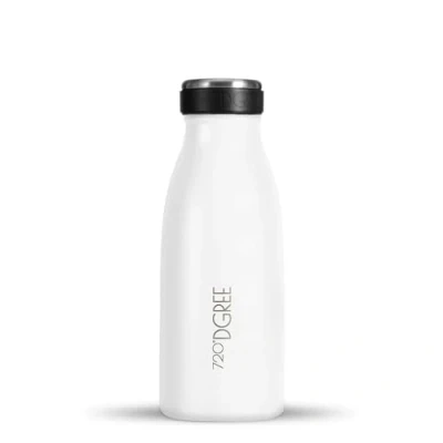 Abbildung von 720DGREE Edelstahl Trinkflasche “milkyBottle 350ml Perfekt für Kinder, BPA Frei, Auslaufsicher, Kohlensäure geeignet Kleine Thermosflasche Sprudel, Sport, Schule, Fitness